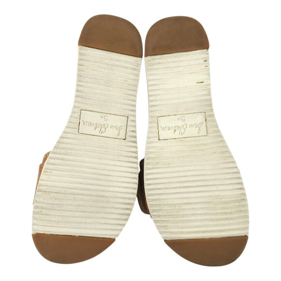 Sam Edelman Ariane Platform Sandals Womens Size 5.5 Tortoise Shell Buckle Slide - Picture 8 of 16